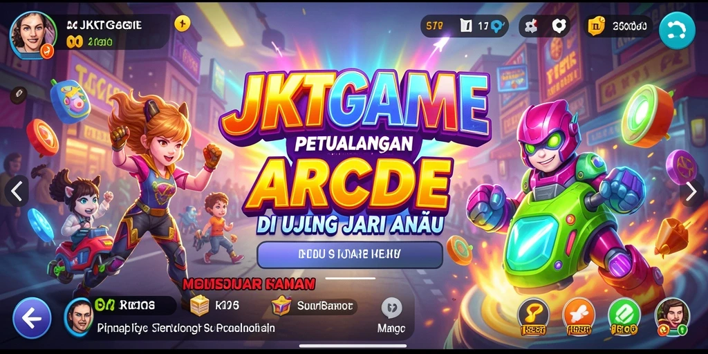Screenshot gameplay JKTGAME yang menarik dan penuh aksi.