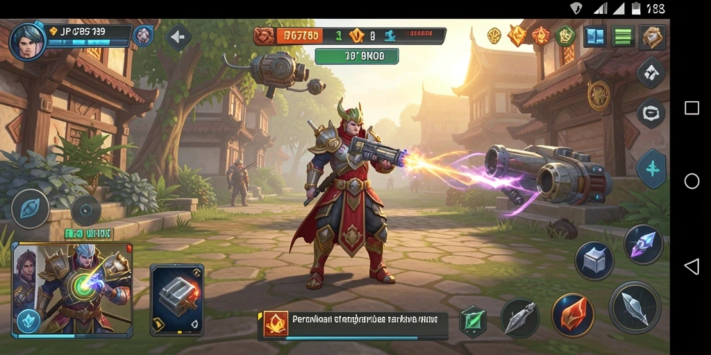 Tampilan gameplay menarik dari JP6789 yang menunjukkan aksi strategi intens.