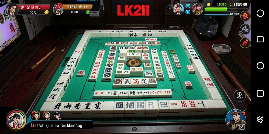 Tampilan gameplay Mahjong yang menantang dan menarik di LK21.