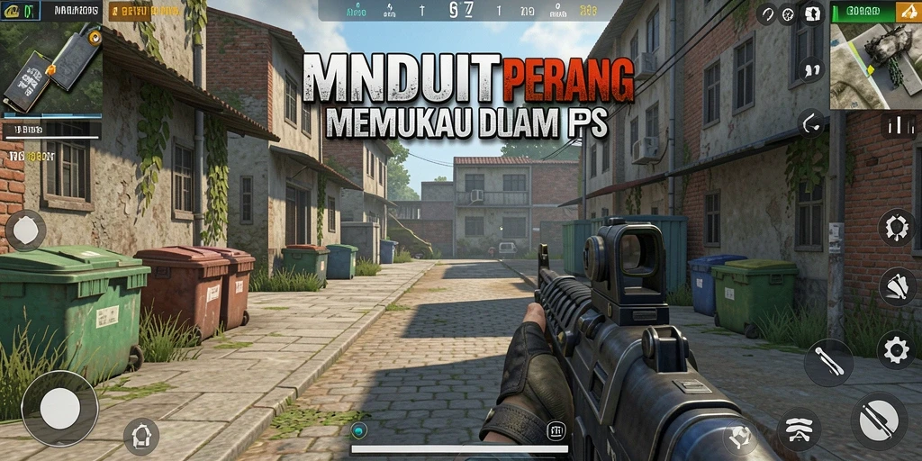 Screenshot gameplay <strong>MNDUIT</strong> memperlihatkan aksi pertempuran yang seru dan dinamis.
