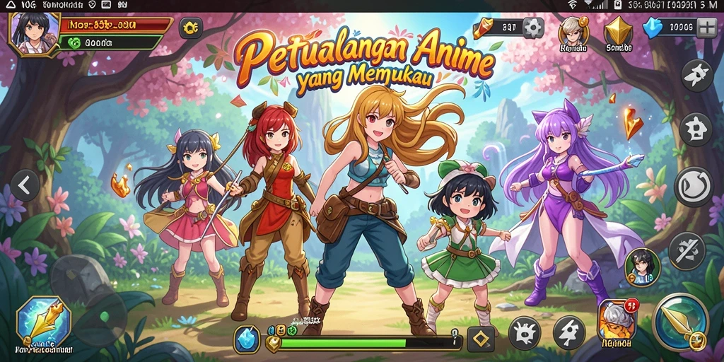 Tampilan gameplay N06 yang menarik dan penuh aksi.