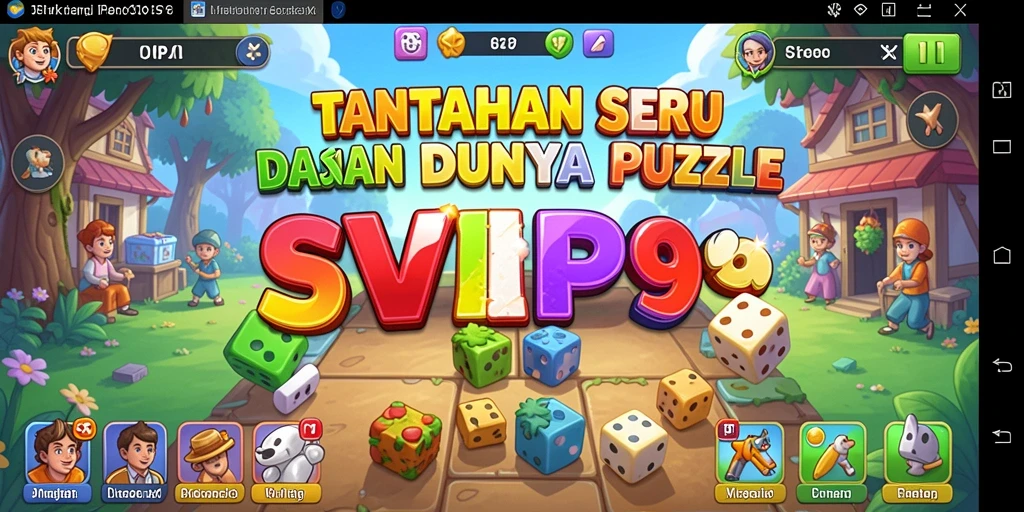 Gameplay menarik dari SVIP9 dengan berbagai tantangan puzzle yang seru.