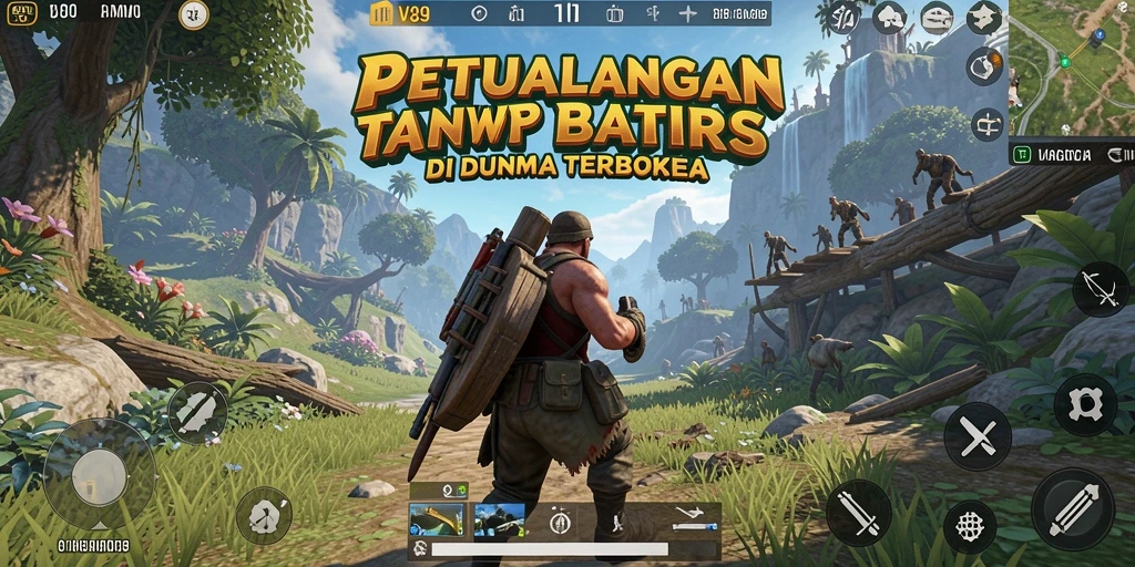 Gameplay seru dan beragam di dalam dunia terbuka V89.